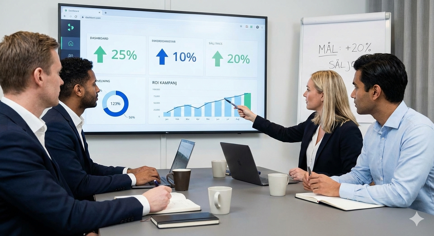 hur företag mäter resultat och ROI i digital marknadsföring